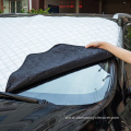 Universal magnetic car front windscreen cover